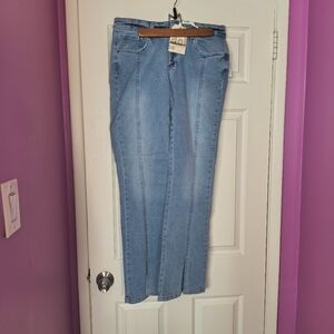 Dollhouse 5 pocket Slit Cuff Jeans
